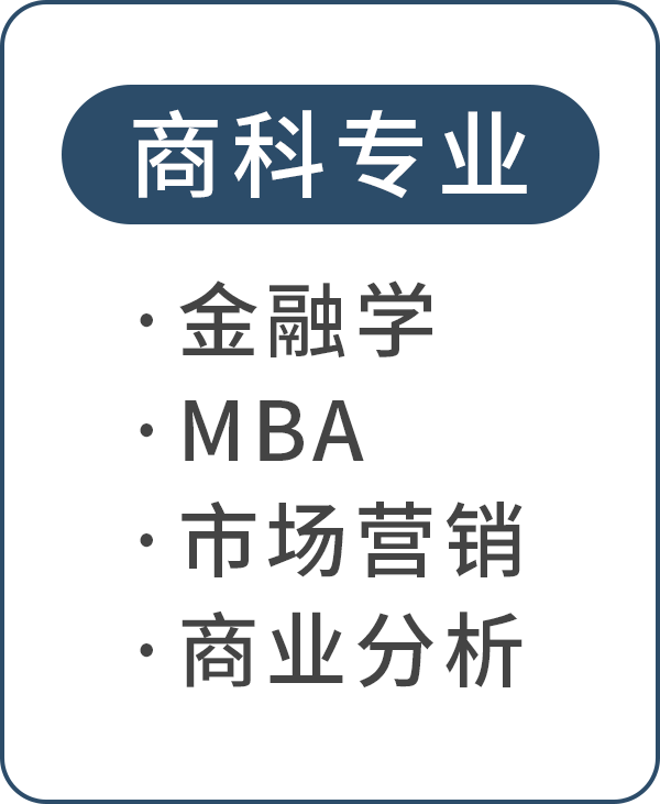商科专业